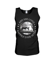 Horse Dog And She Lived Happily Unisex Tank tile