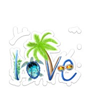 Turtle Love Sticker - Single (Vertical) front