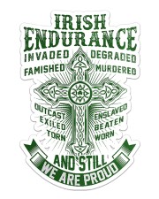Irish Endurance Sticker - Single (Vertical) front