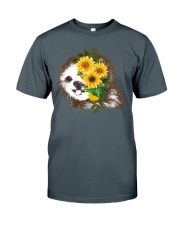 Sloth And Sunflower Classic T-Shirt thumbnail