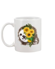 Sloth And Sunflower Mug back