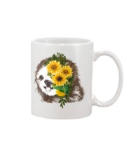 Sloth And Sunflower Mug front