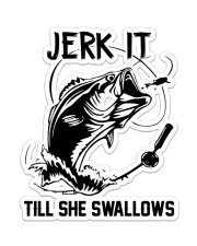 Fishing Jerk It Sticker - Single (Vertical) front