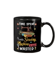 Time Spent With Sewing Machine Is Never Wasted Mug thumbnail