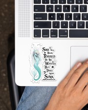 Mermaid She Has Been Tossed Sticker - Single (Vertical) aos-sticker-single-vertical-lifestyle-front-11