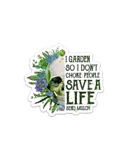 I Garden Sticker - Single (Horizontal) front