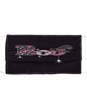 Breast Cancer Boo Cloth face mask front