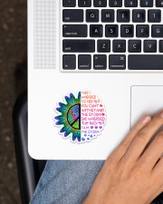 Hippie I Am The Storm Sticker - Single (Vertical) aos-sticker-single-vertical-lifestyle-front-11
