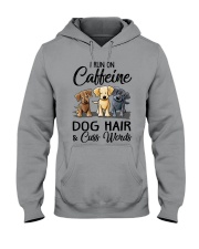 Dog Hair And Cuss Words Hooded Sweatshirt thumbnail