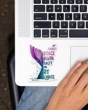 Mermaid Salty By Choice Sticker - Single (Vertical) aos-sticker-single-vertical-lifestyle-front-11