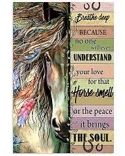 Horse Breathe Deep 11x17 Poster front