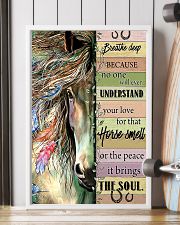 Horse Breathe Deep 11x17 Poster lifestyle-poster-4