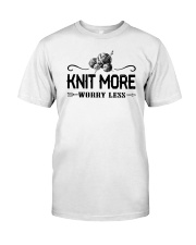 Knitting More Classic T-Shirt front
