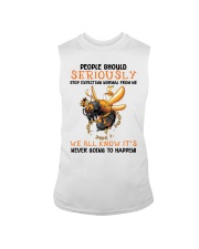 Bee Stop Expecting Normal From Me Sleeveless Tee tile