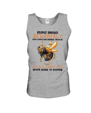 Bee Stop Expecting Normal From Me Unisex Tank tile