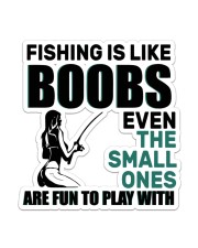 Fishing Sticker - Single (Vertical) front