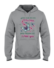 I Miss You Hooded Sweatshirt thumbnail