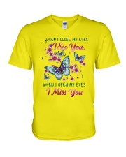 I Miss You V-Neck T-Shirt thumbnail