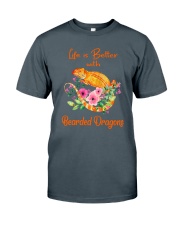 Life Is Better With Bearded Dragons Classic T-Shirt tile
