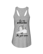 Live Like Someone Ladies Flowy Tank thumbnail