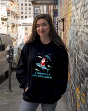 Christmas Gifts For Shark Lovers Hooded Sweatshirt lifestyle-unisex-hoodie-front-1