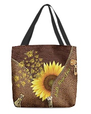 Bee Sunflower Tote Bag All-over Tote front