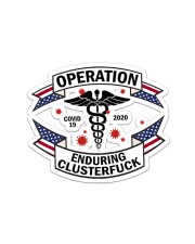 Nurse Sticker - Single (Horizontal) front