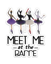 Ballet Meet Me At The Barre Sticker - Single (Vertical) front
