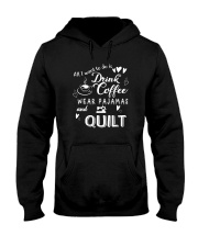I Want Quilt Hooded Sweatshirt thumbnail