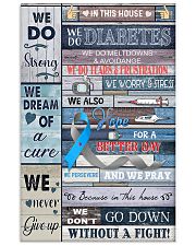 In This Diabetes House 11x17 Poster front