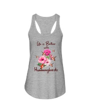 Life Is Better With Hummingbirds Ladies Flowy Tank thumbnail