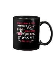 There Was A Girl Who Loved Quilting Mug thumbnail