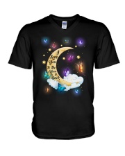 I Love You To The Moon And Back V-Neck T-Shirt thumbnail