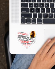 To My Daughter Sticker - Single (Horizontal) aos-sticker-single-horizontal-lifestyle-front-11