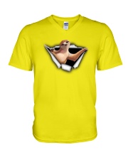 For Sloth Lovers V-Neck T-Shirt thumbnail