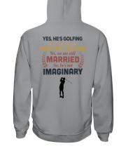 He's Golfing Hooded Sweatshirt tile