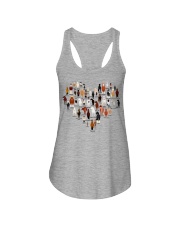 Horse Heart Ladies Flowy Tank tile