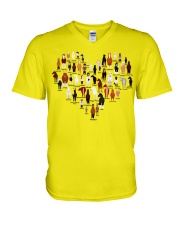 Horse Heart V-Neck T-Shirt tile