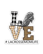Lacrosse Love Sticker - Single (Vertical) front