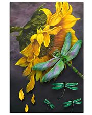 Sunflower And Dragonfly 11x17 Poster front