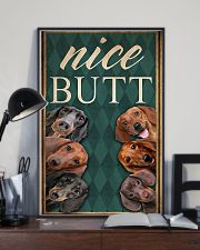 Dachshund Nice Butt 11x17 Poster lifestyle-poster-2