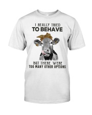 For Cow Lovers Classic T-Shirt front