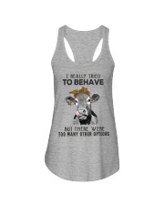 For Cow Lovers Ladies Flowy Tank thumbnail