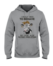For Cow Lovers Hooded Sweatshirt thumbnail