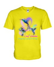 Just Breath V-Neck T-Shirt thumbnail