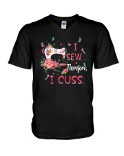 I Sew V-Neck T-Shirt thumbnail