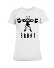 Savage Squat Premium Fit Ladies Tee thumbnail