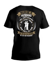NURSE'S HUSBAND V-Neck T-Shirt thumbnail