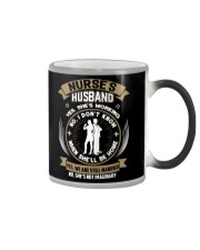 NURSE'S HUSBAND Color Changing Mug thumbnail
