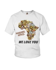 Amazing Africa We Love You Youth T-Shirt thumbnail